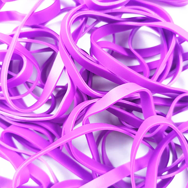 Fioletowe gumki paletowe